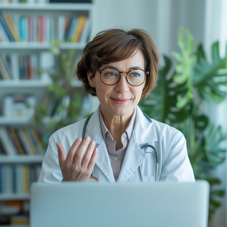 Virtual consultation between medical expert and legal team